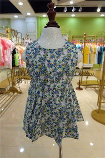 撫州永高人折扣童裝a字裙尾貨工廠貨源